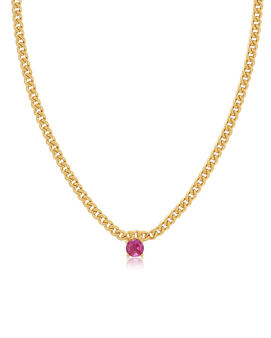 Bardot Stud Necklace