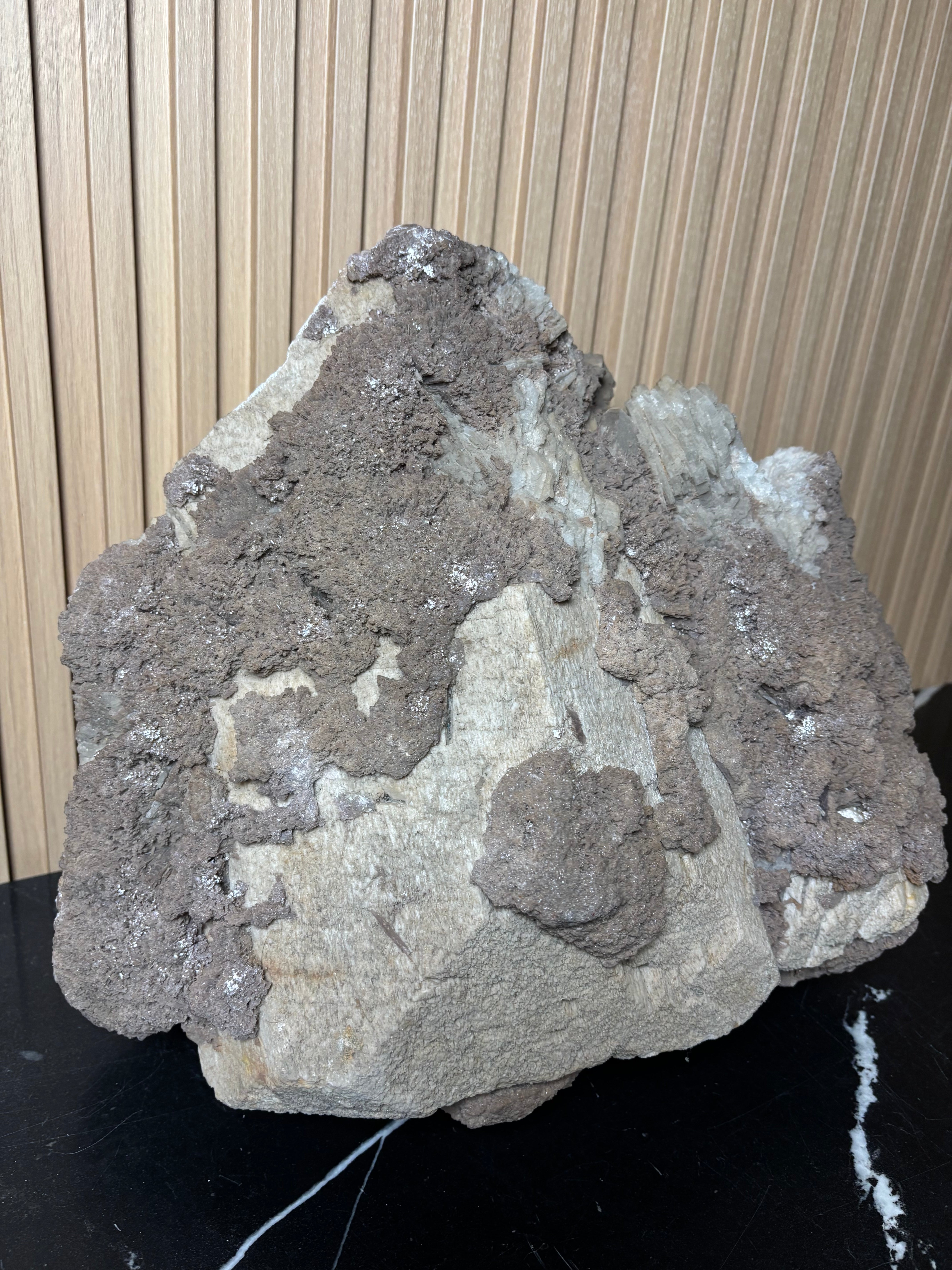 Albite with Mica Inclusions