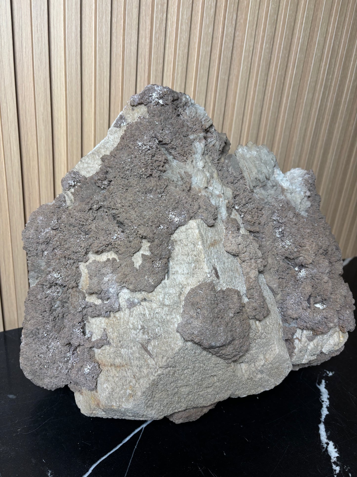Albite with Mica Inclusions
