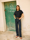 Camille Ruffle Tee