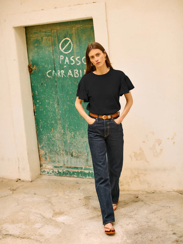 Camille Ruffle Tee