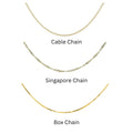 Gold Initial Pendant