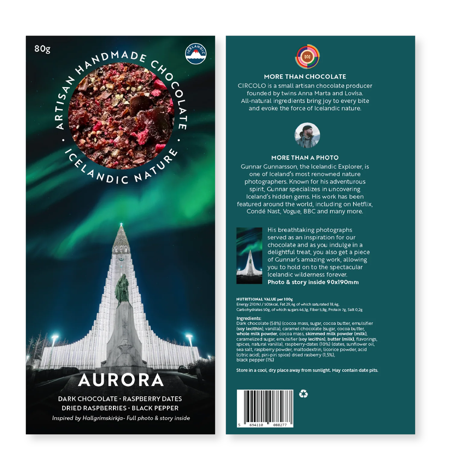 Icelandic Chocolate Bar