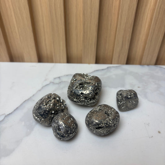 Pyrite | Tumbled