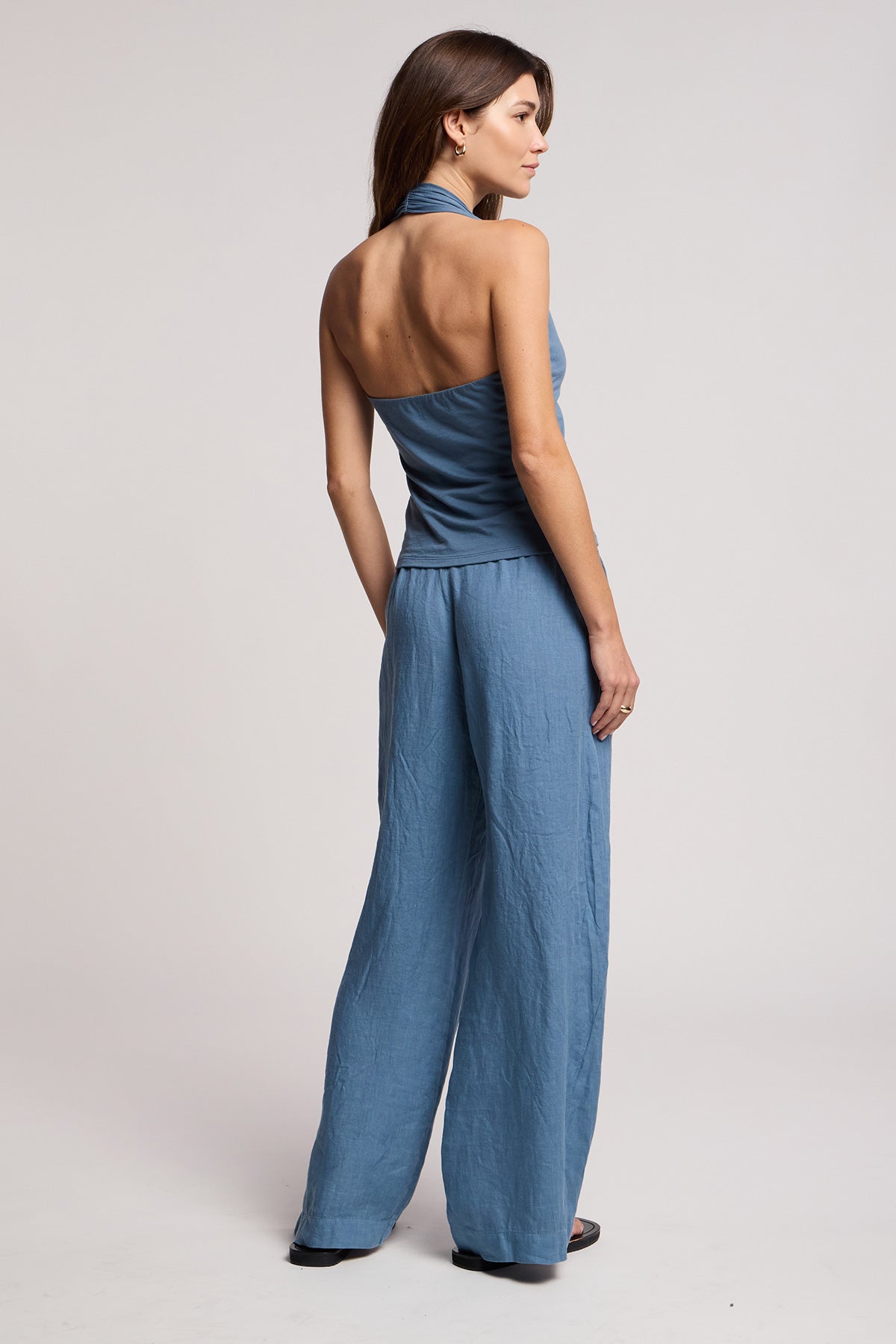 Stephanie | Woven Linen Pant