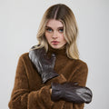 Emma | Leather Mittens