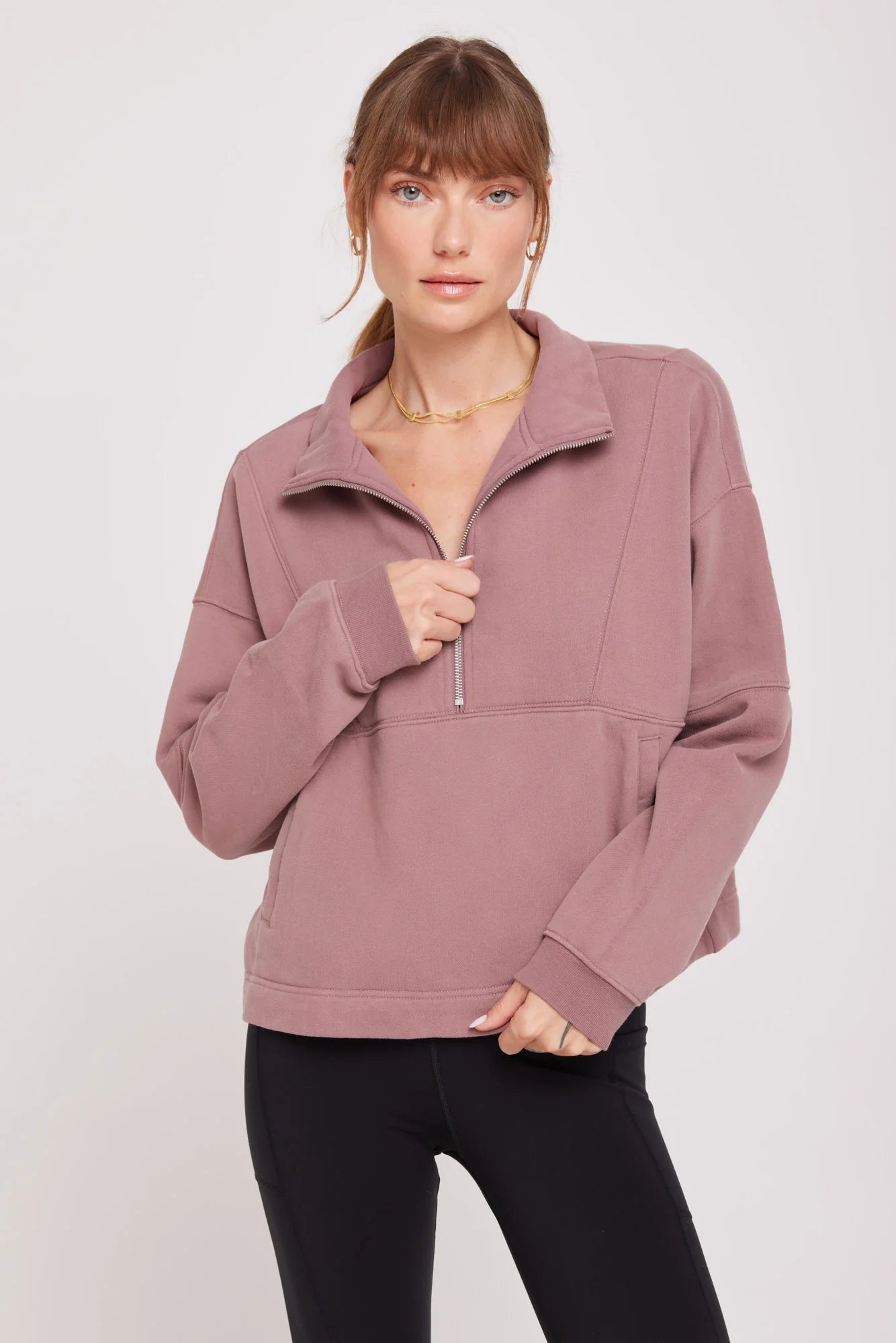 Shay | Half Zip Sweater