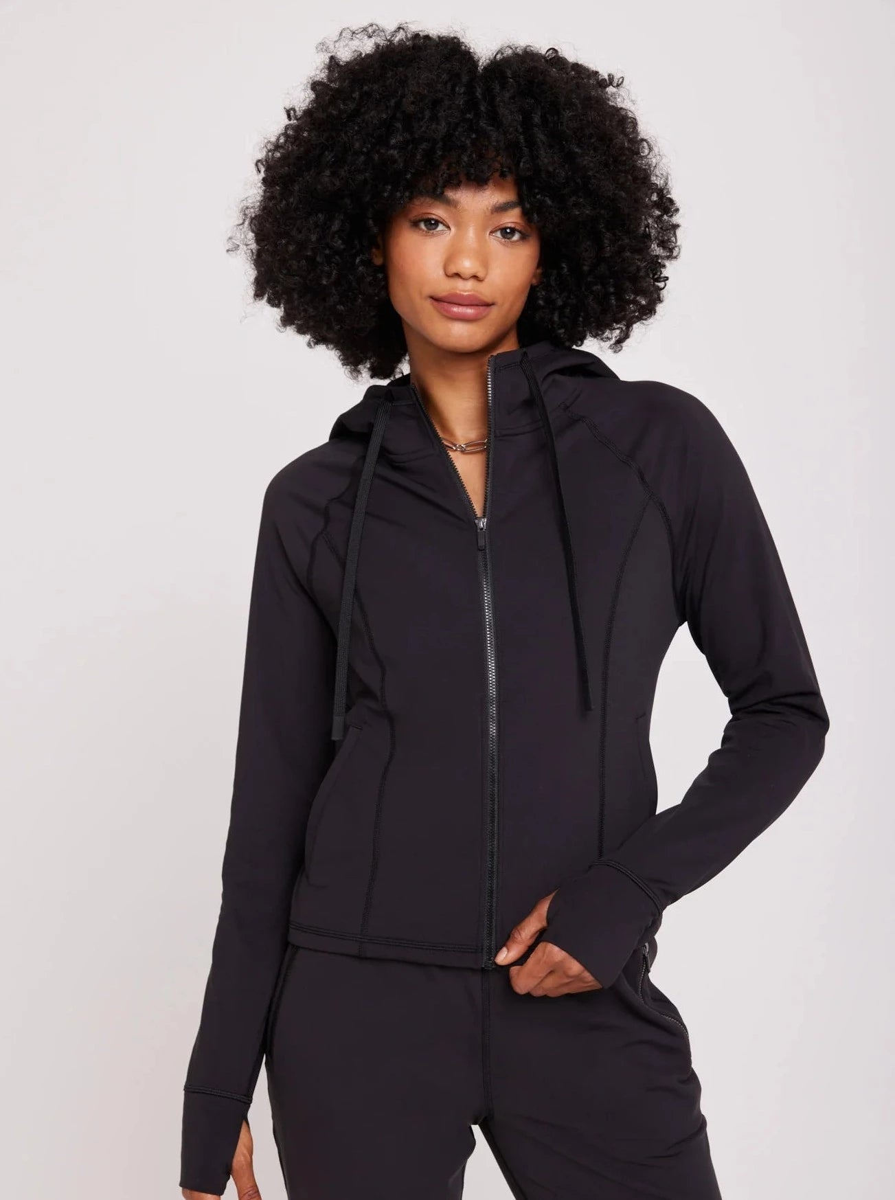 Warm Core Zip Hood Jacket