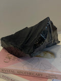 Black obsidian