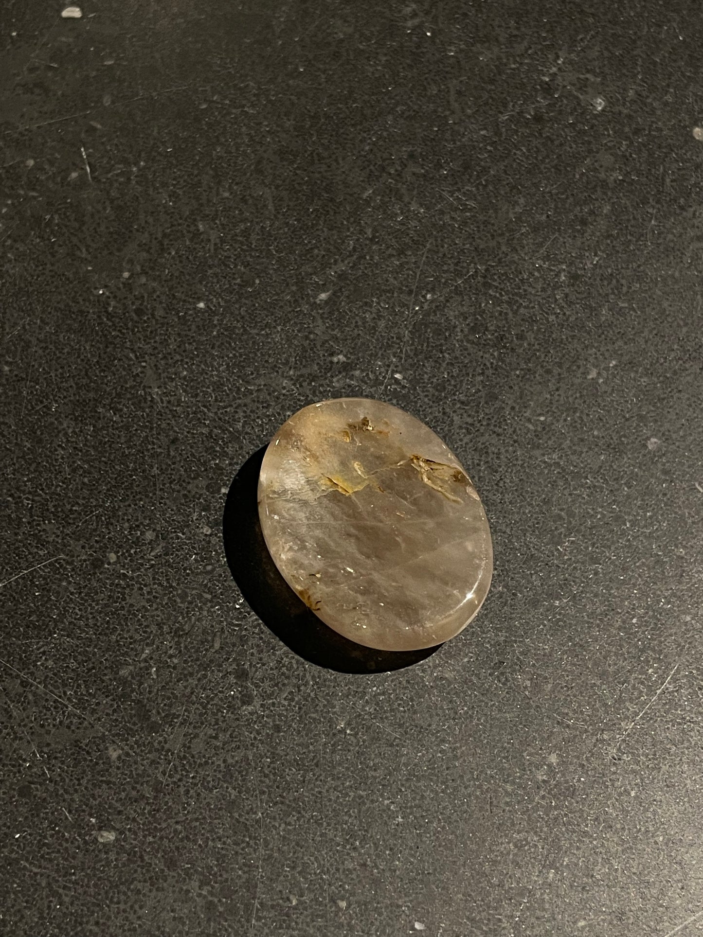 Smoky Quartz Worry Stone