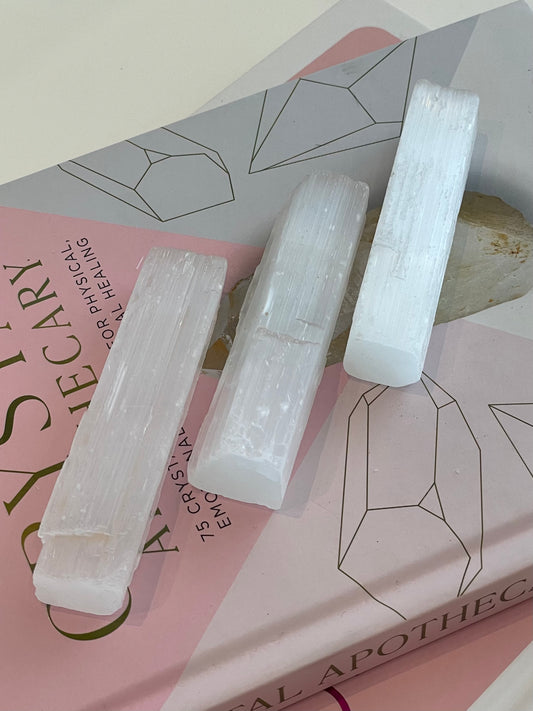 Selenite wands