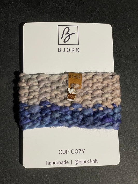 Hand Knit Cup Cozy