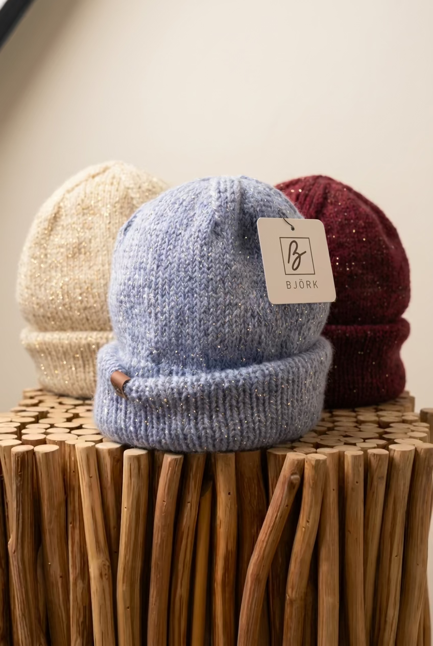 Sparkle Knit Hat | Bjork