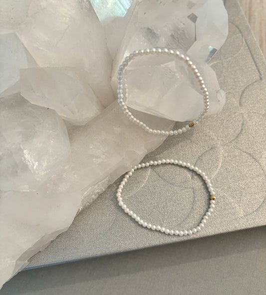 Kassie | Pearl Bead Bracelet