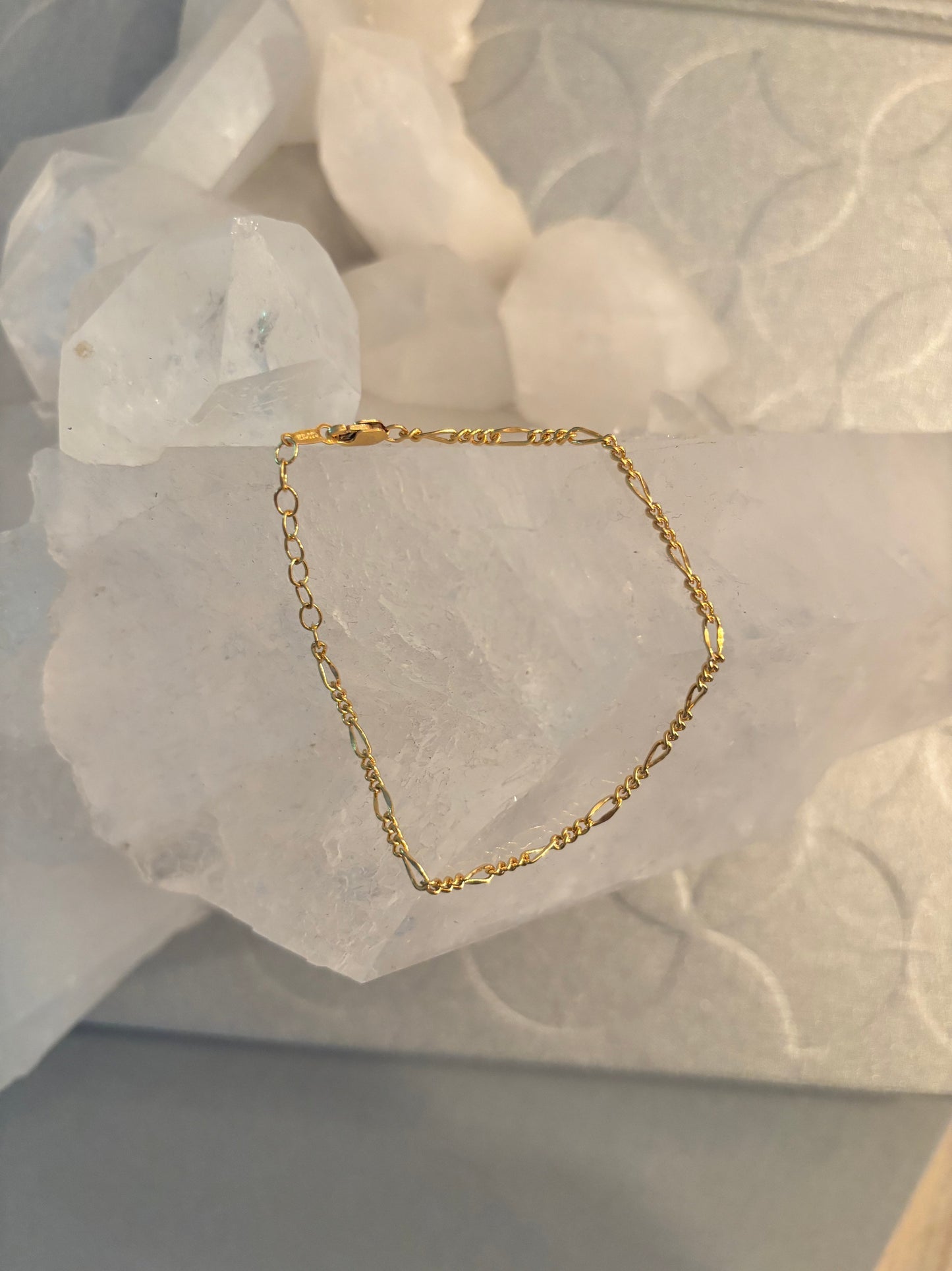 Finny | Figaro Chain Bracelet