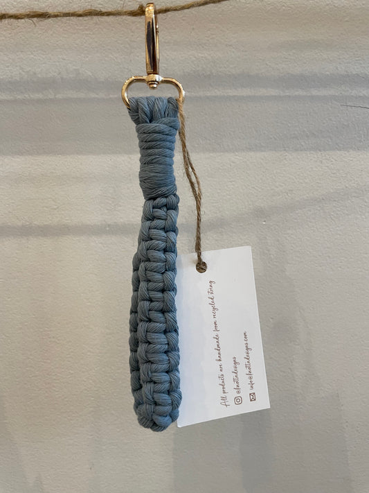Long Macrame Keychain