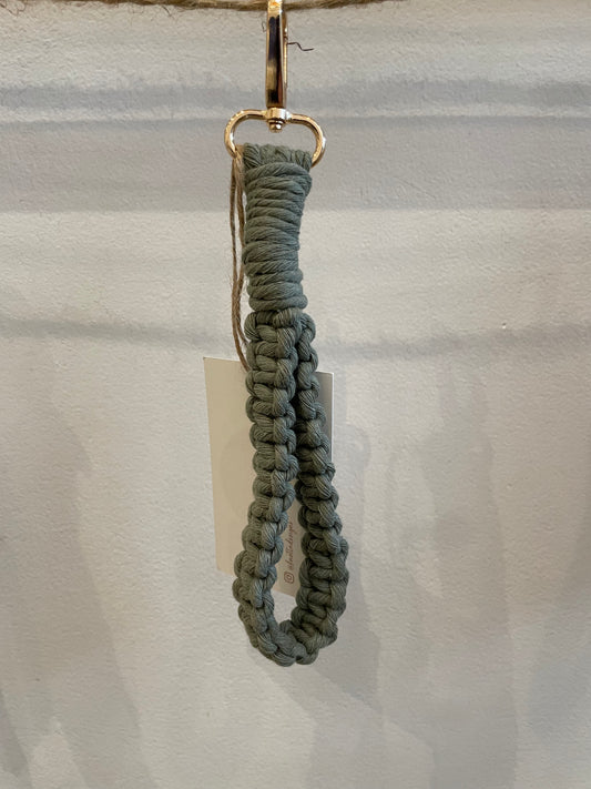 Long Macrame Keychain