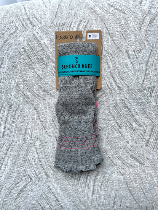 Scrunch Knee| Half Toe Grip Toe Sox