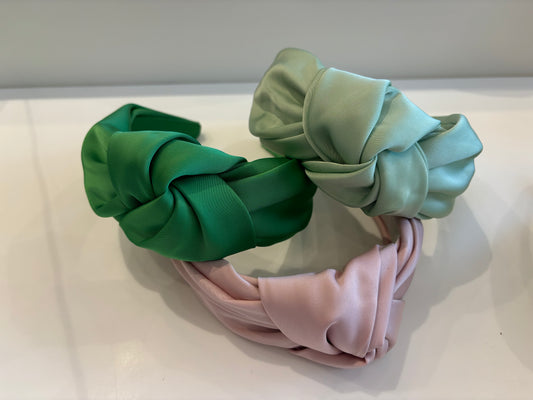 Satin Knotted Headband