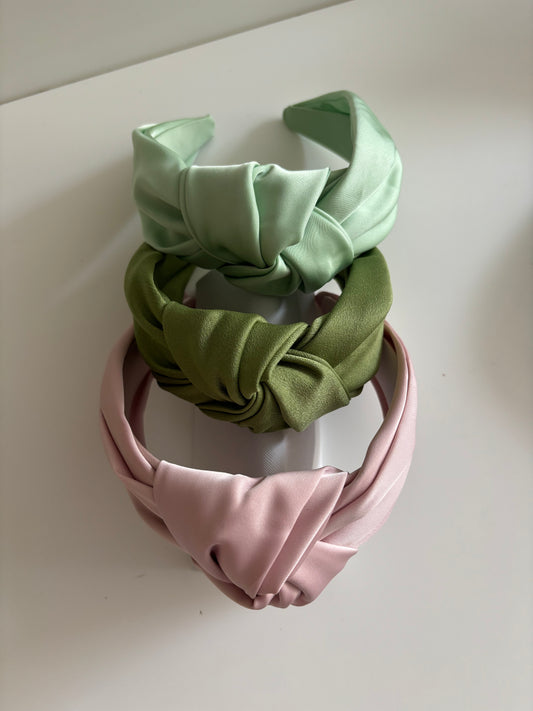 Satin Knotted Headband
