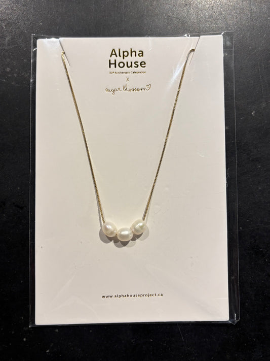Freshwater Pearl Necklace | Alpha House x Sugar Blossom