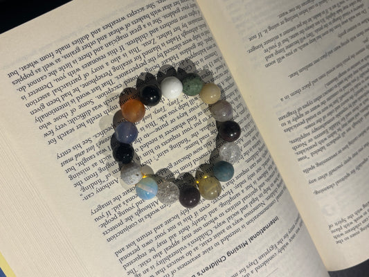 Mixed Crystal Bracelets