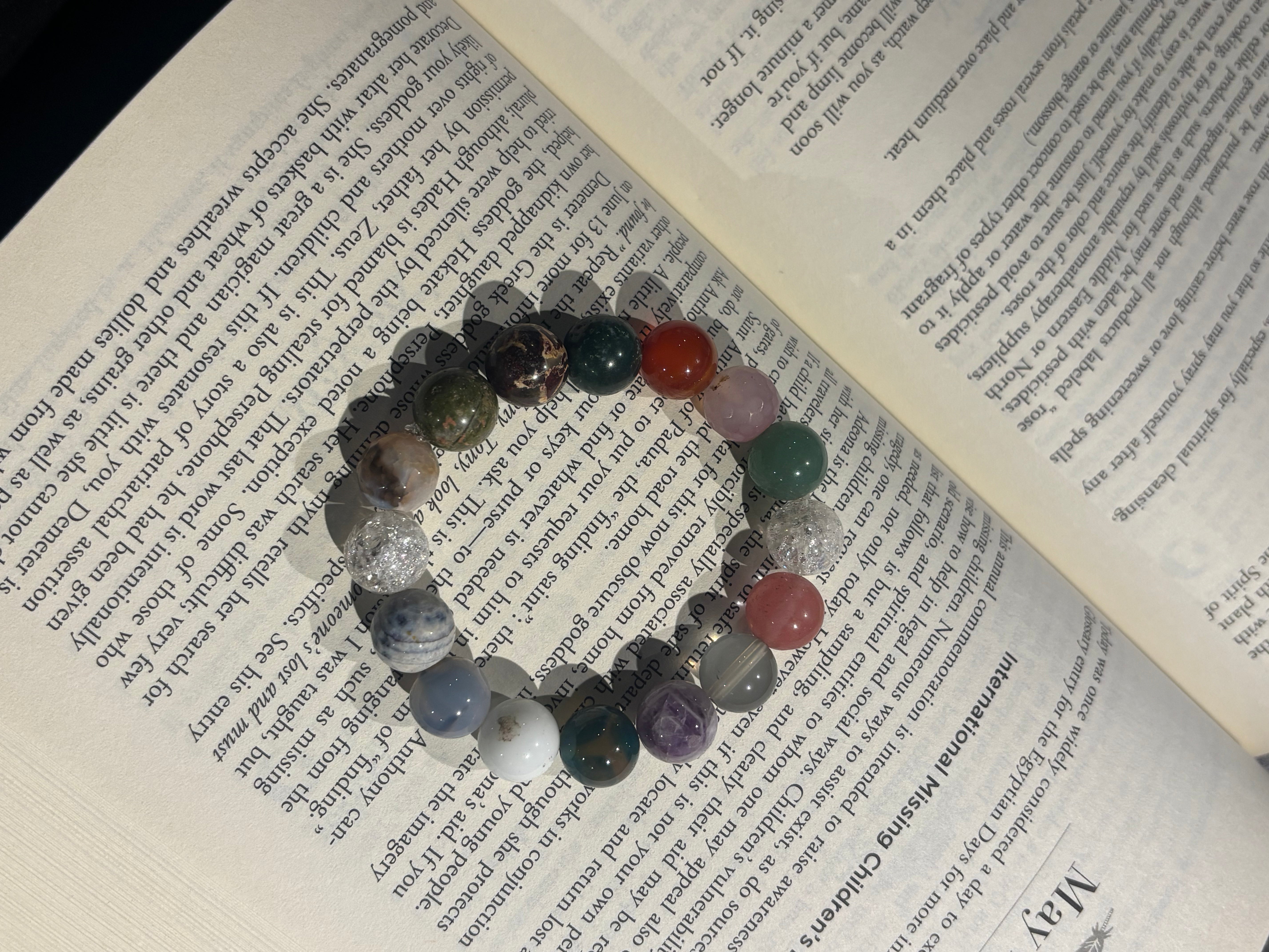 Mixed Crystal Bracelets