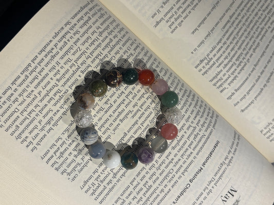 Mixed Crystal Bracelets