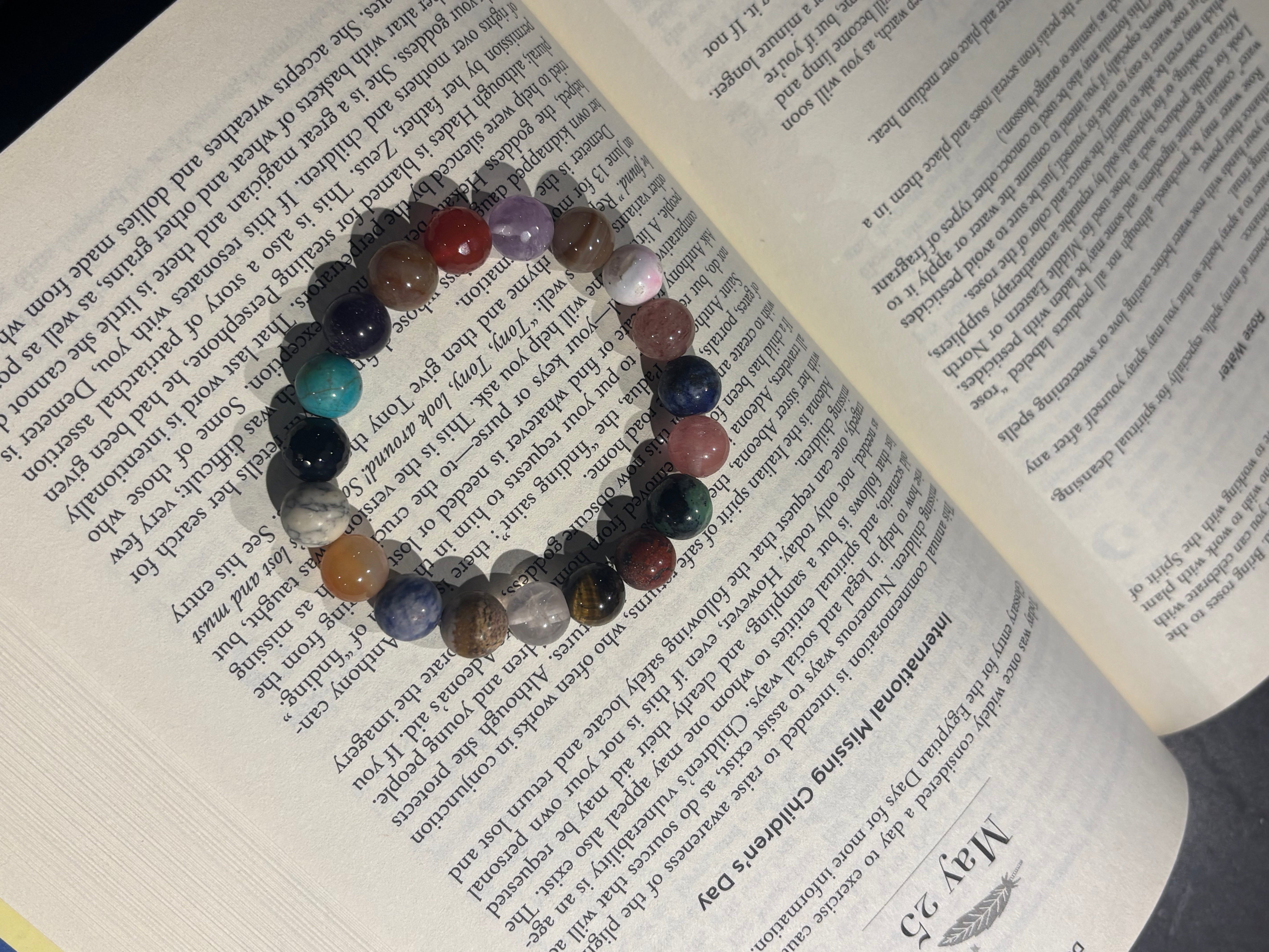 Mixed Crystal Bracelets