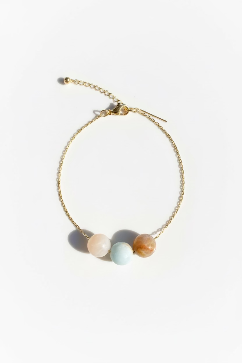 Caribbean Calcite Bead | Bracelet
