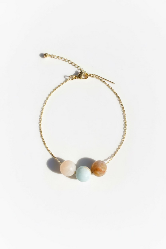 Caribbean Calcite Bead | Bracelet