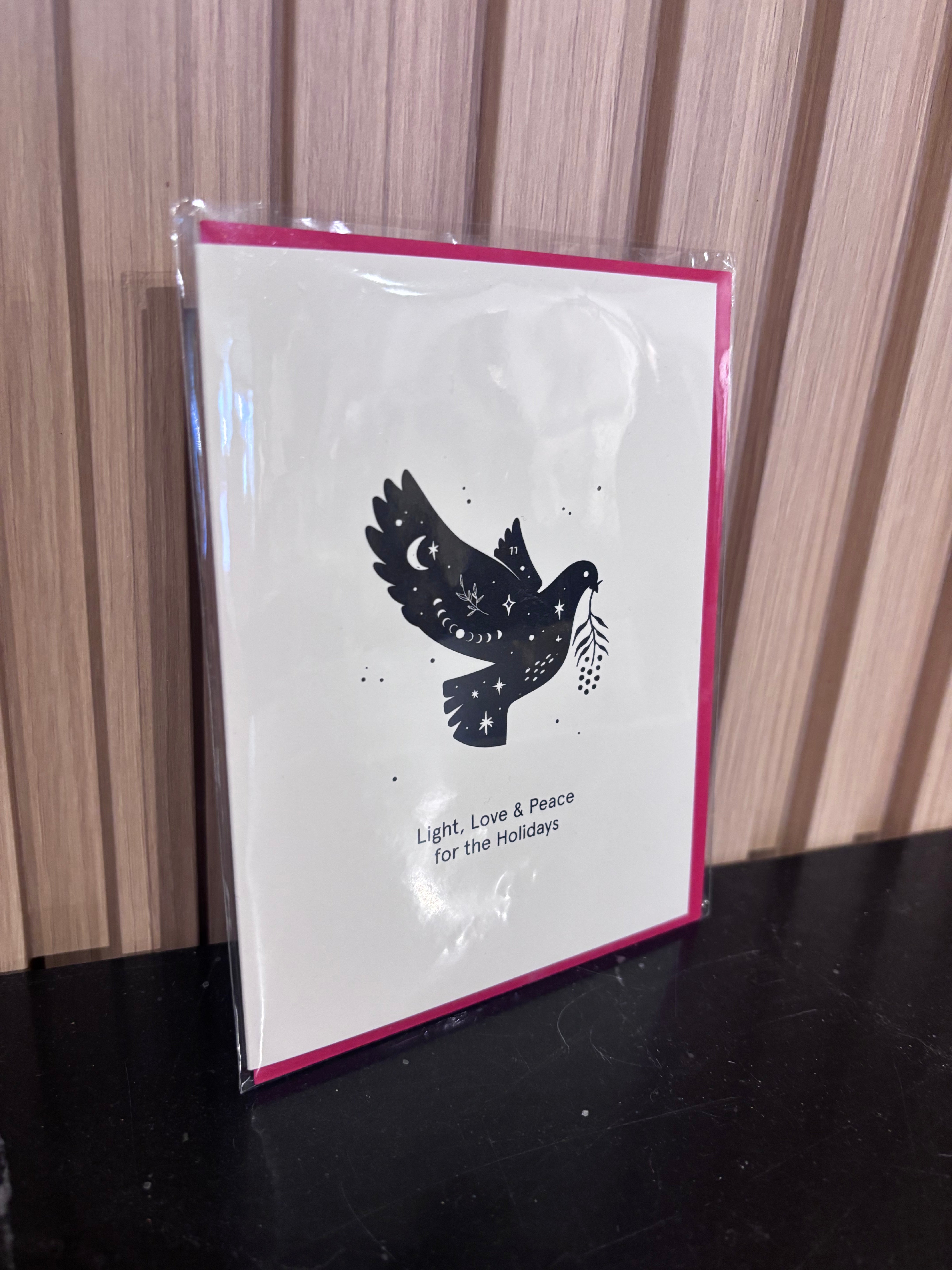 Light, Love, Peace | Greeting Card