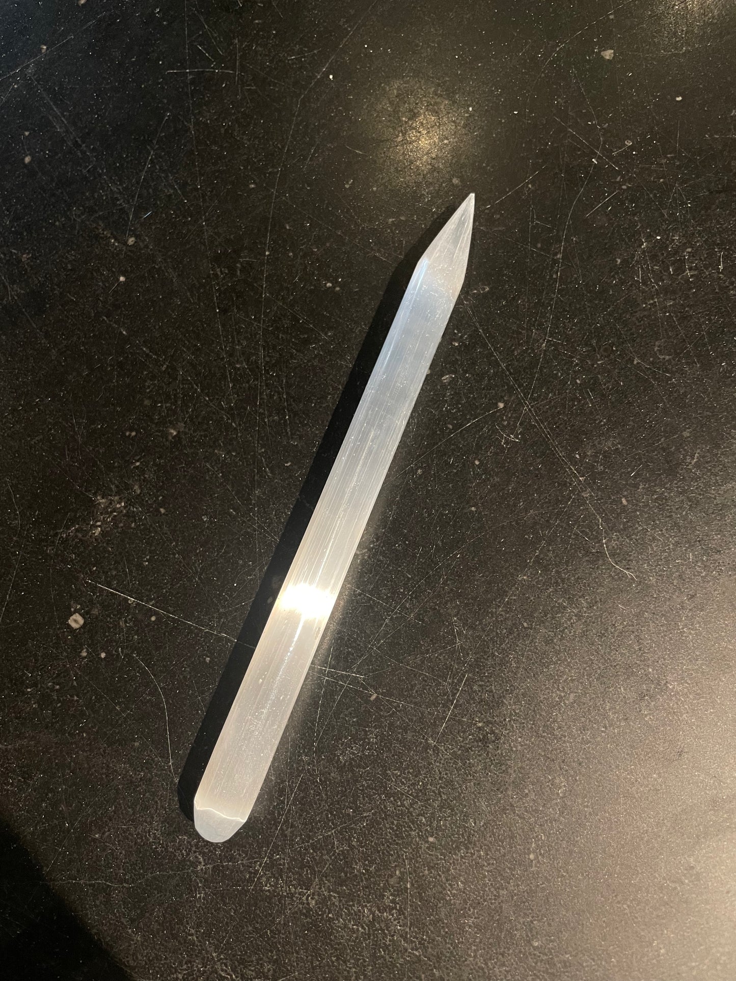 Thin Selenite Wand
