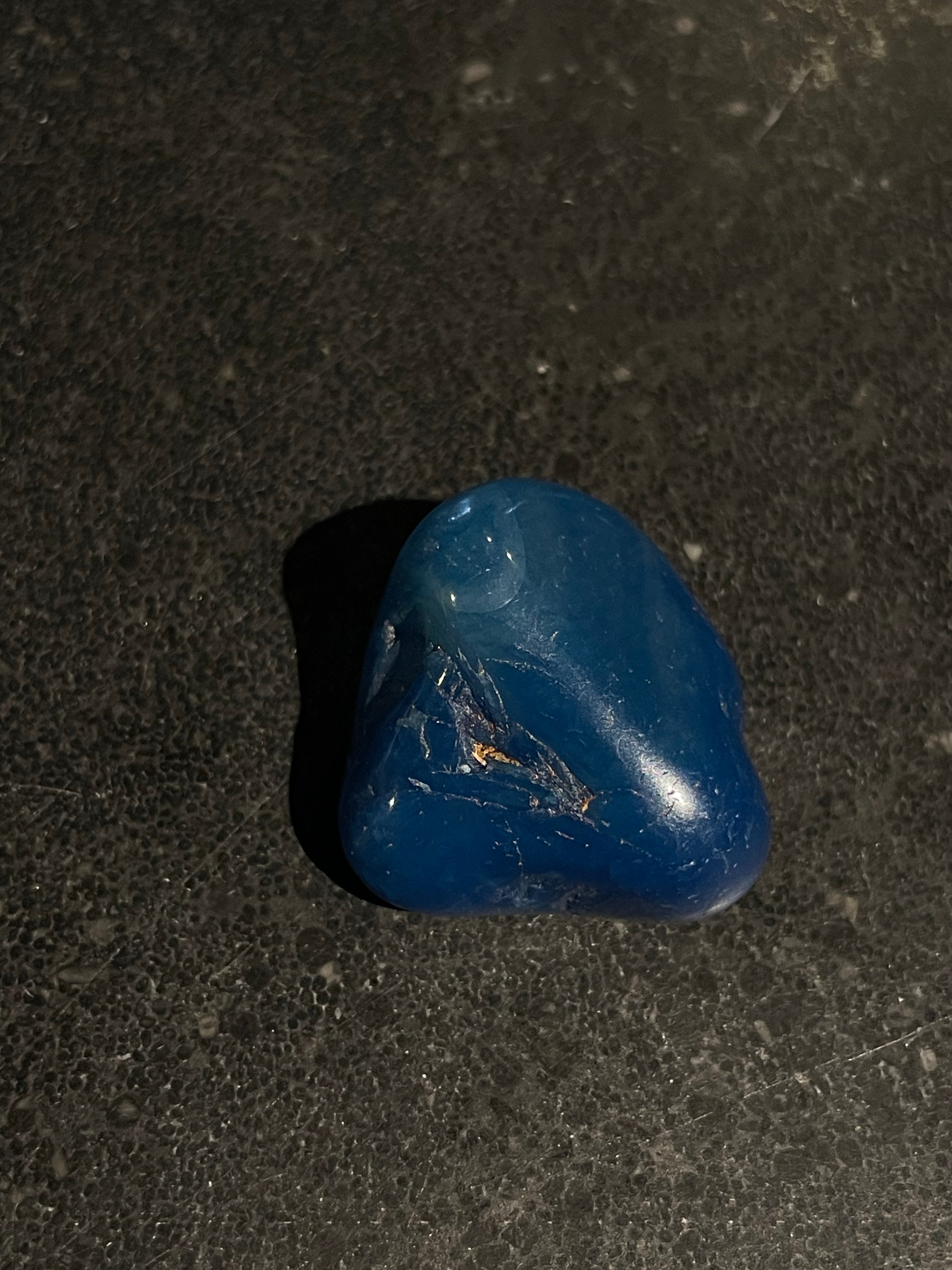 Blue Agate | Tumbled