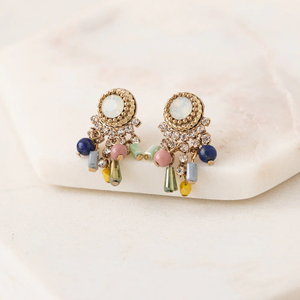 Iris Chandelier Earrings