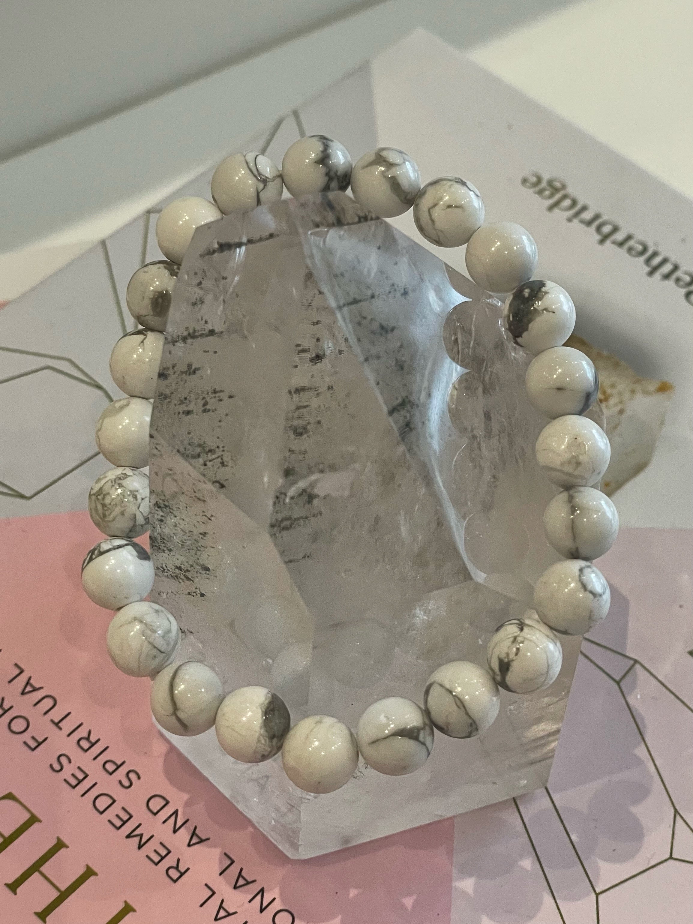 White Howlite Bracelet