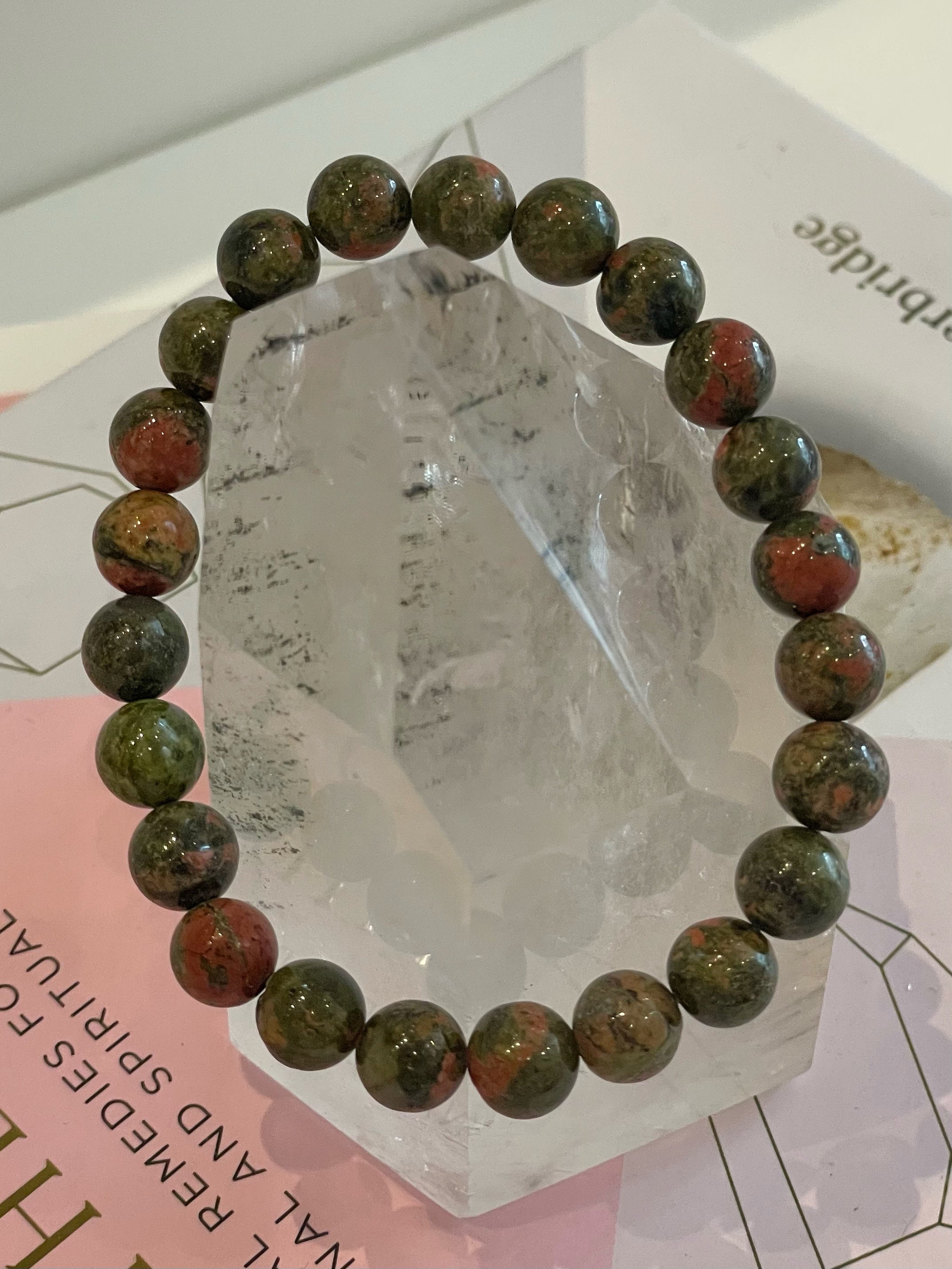 Unakite Bracelet