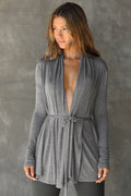 Tie Cardigan