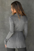 Tie Cardigan