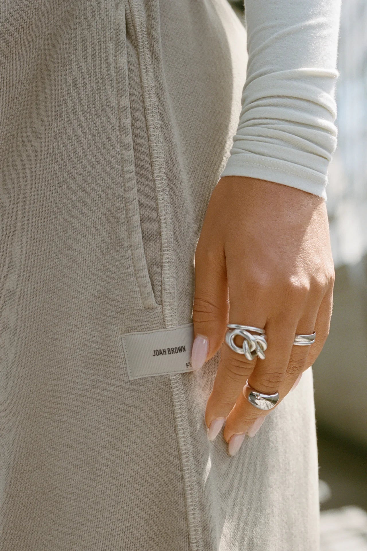 Oversized Straight Leg Jogger