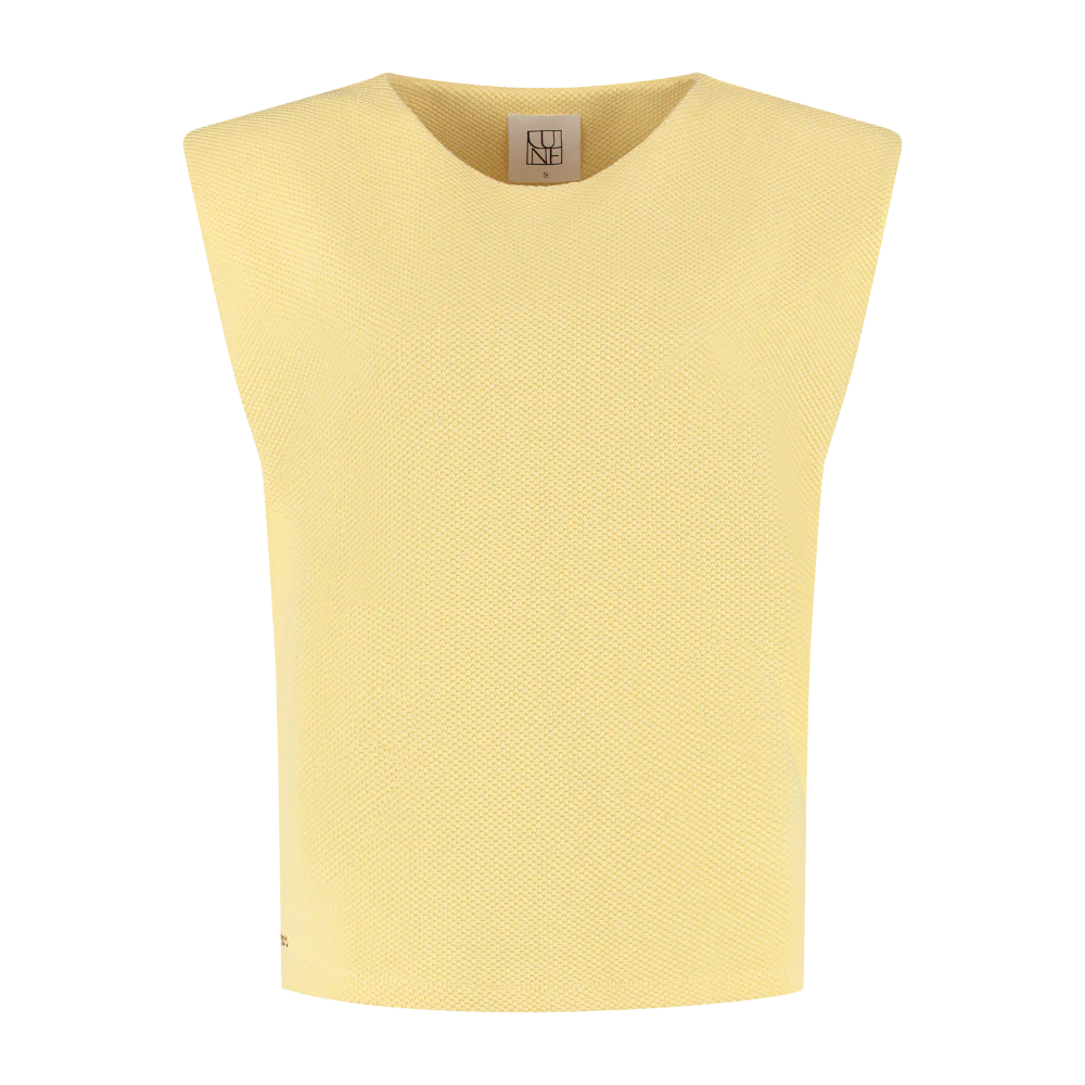 The Moon Padded Shoulder Top