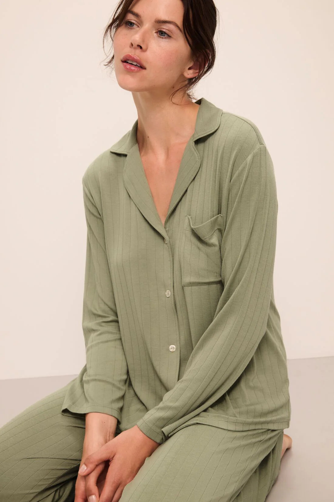 Gisele | Rib Long Pj Set