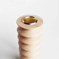 Totem Wooden Candle Holder | Tall Nº 2