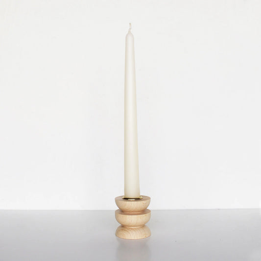 Totem Wooden Candle Holder | Short Nº 4