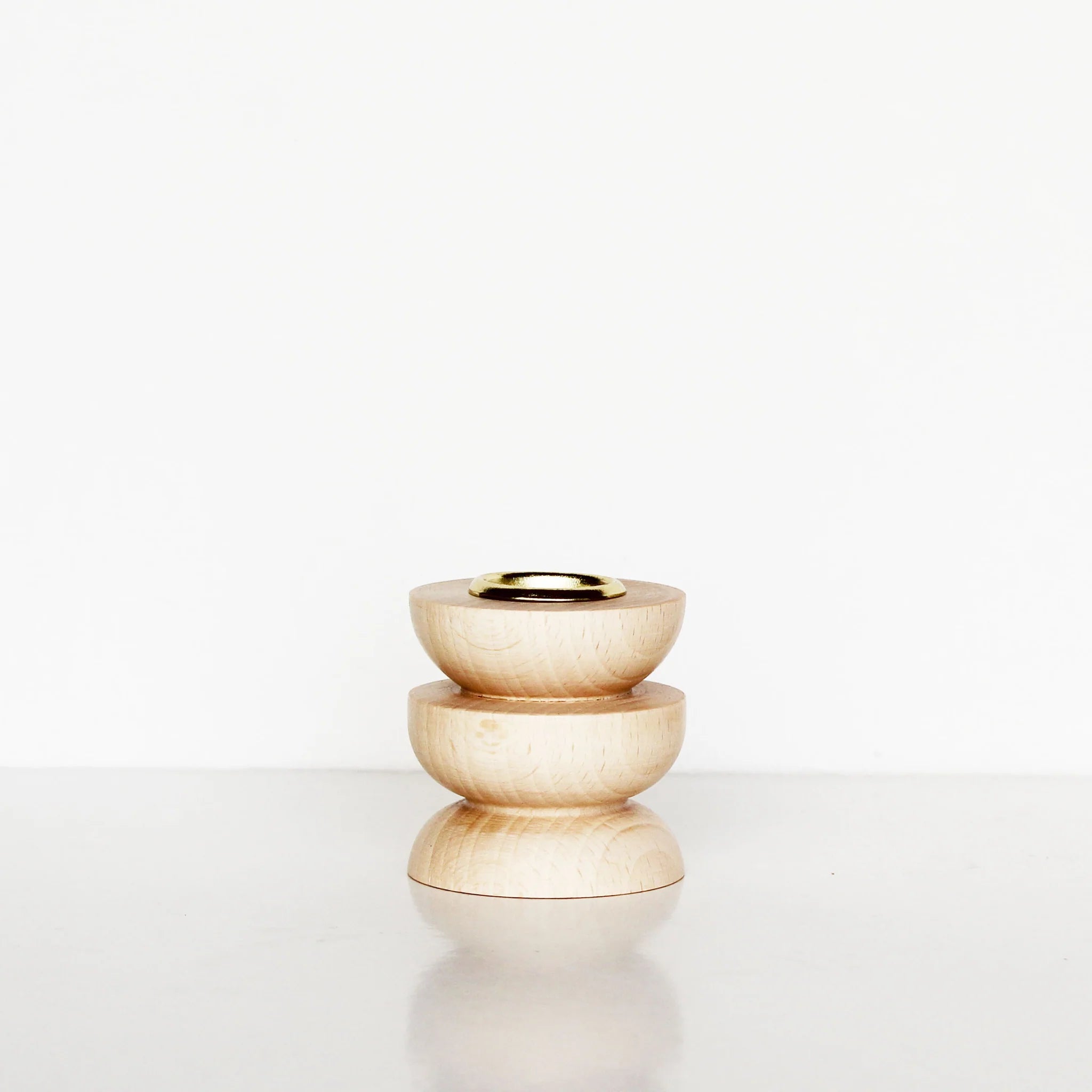 Totem Wooden Candle Holder | Short Nº 4