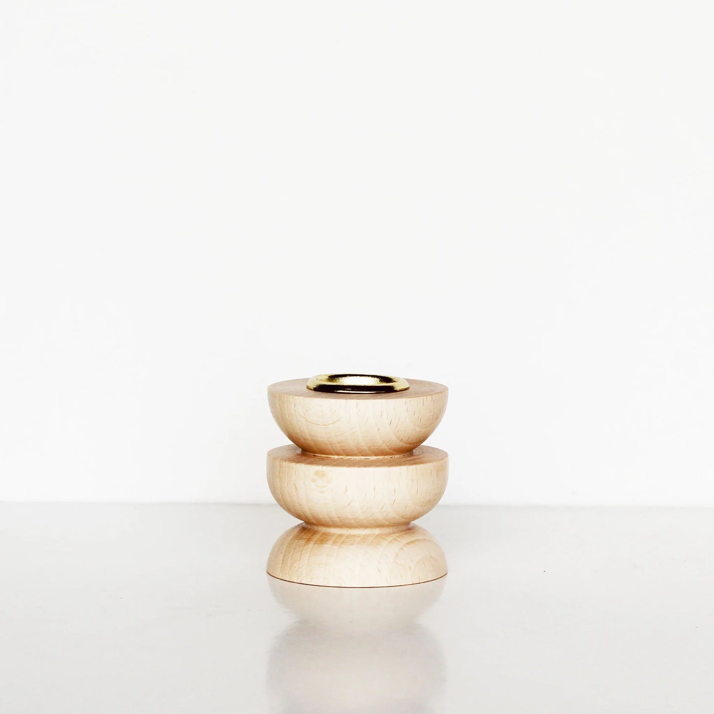 Totem Wooden Candle Holder | Short Nº 4