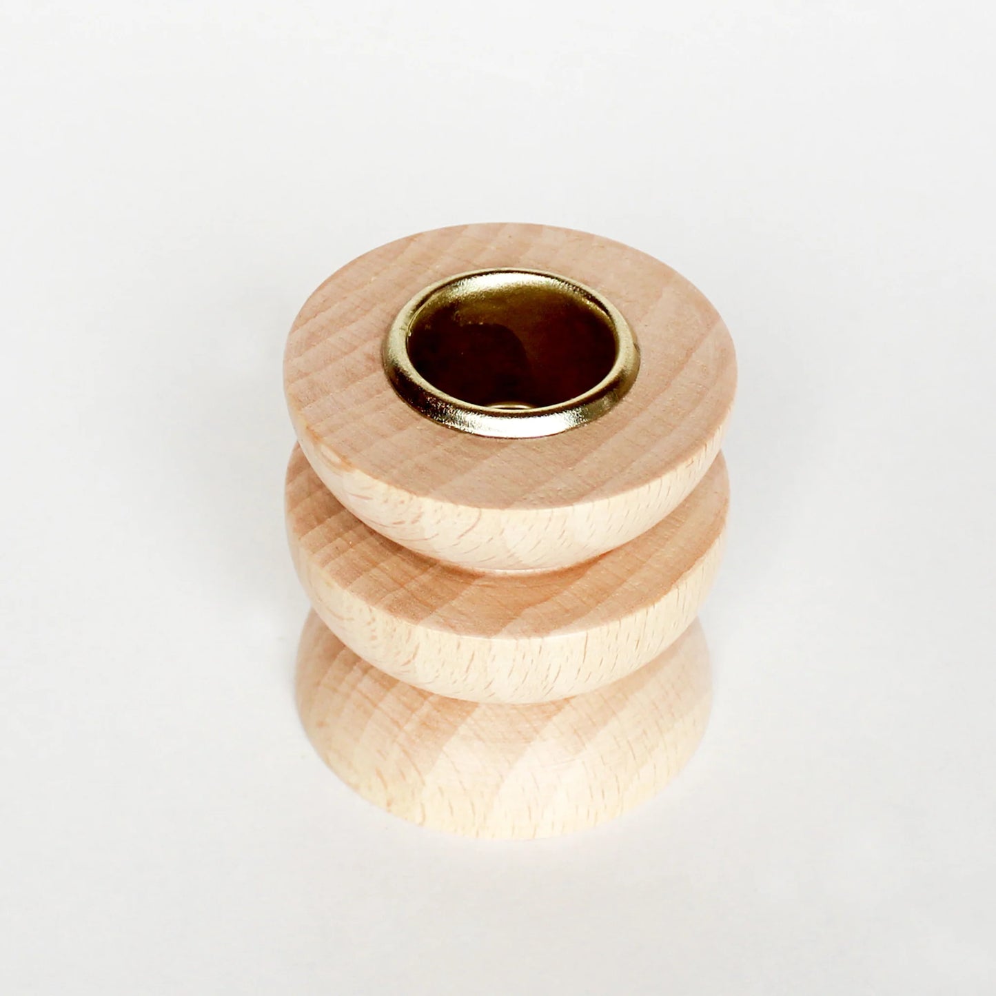 Totem Wooden Candle Holder | Short Nº 4