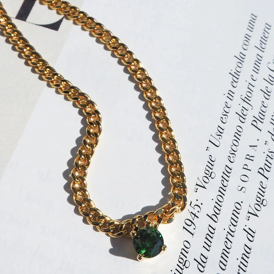 Bardot Stud Necklace