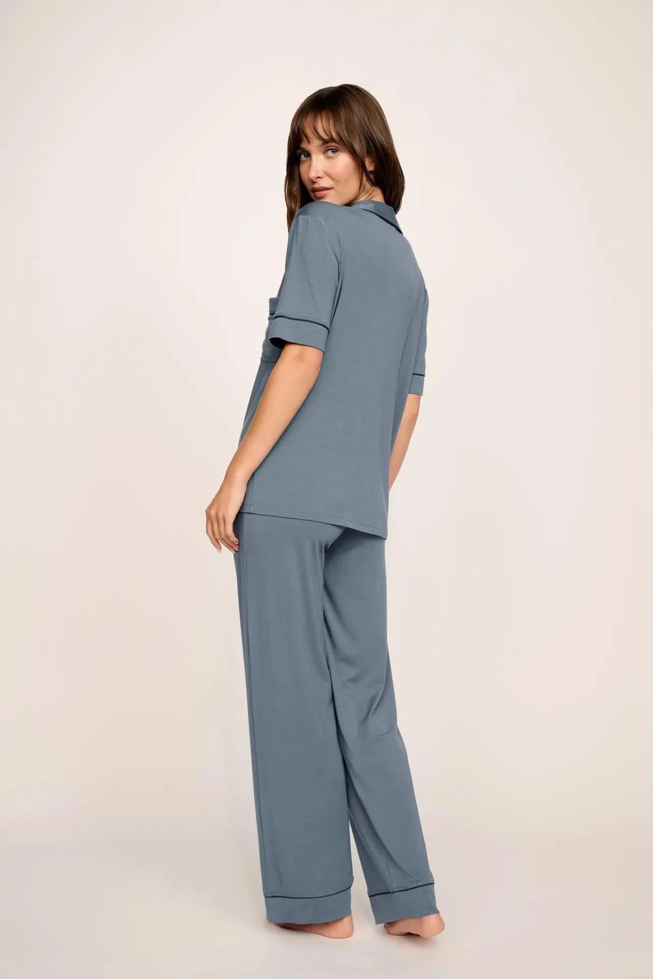 Gisele | Short Sleeve Long Pant PJ
