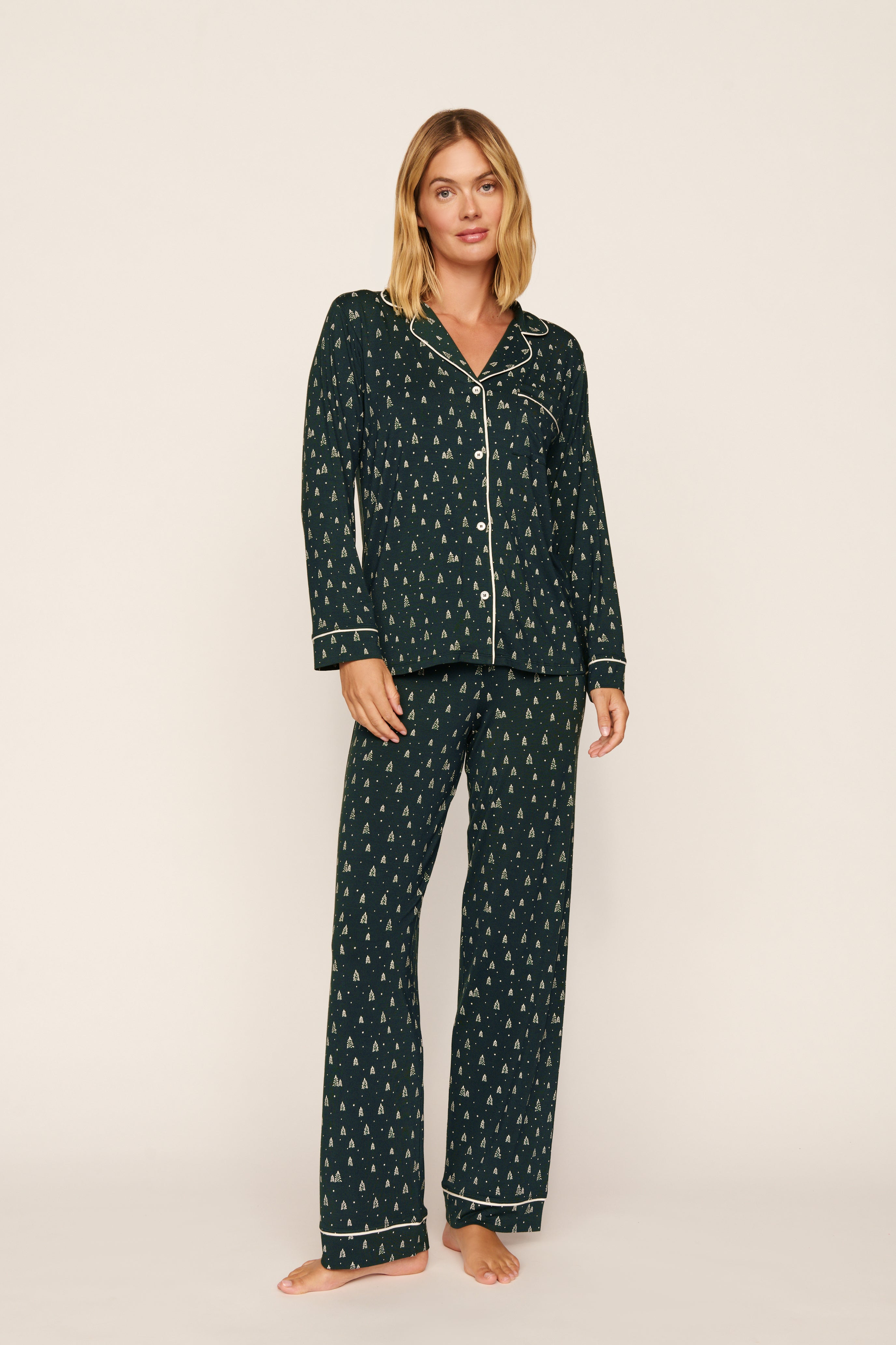 Gisele | Long Printed PJ Set
